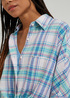 Lee Relaxed One Pocket Shirt Plum Check - L51ASTA39