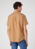 Wrangler Short Sleeve 1 Pocket Shirt Tobacco Brown - W5K0LS81A Wrangler Short Sleeve 1 Pocket Shirt Tobacco Brown - W5K0LS81A