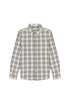 Wrangler One Pocket Shirt Worn White Check - W5A25QW02 Wrangler One Pocket Shirt Worn White Check - W5A25QW02