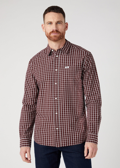 Wrangler One Pocket Shirt - Dahlia W5A24MH45 112341053