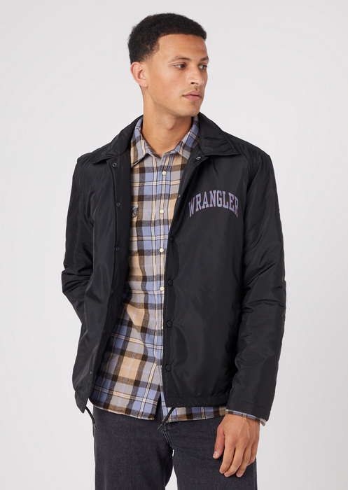 Wrangler Stadium Jacket - Black W4C2WE100 112323806