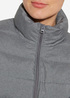 Damska Kurtka Wrangler Short Puffer Mid Grey Mel - W4104V537