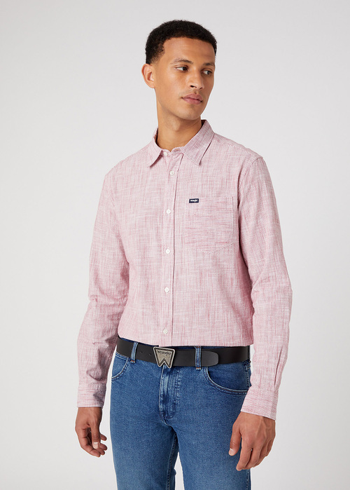 Pasek Meski Wrangler Festival Logo Belt Black - W0K1US100