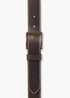 Wrangler Basic Stitched Belt Brown - W0081US85 Wrangler Basic Stitched Belt Brown - W0081US85