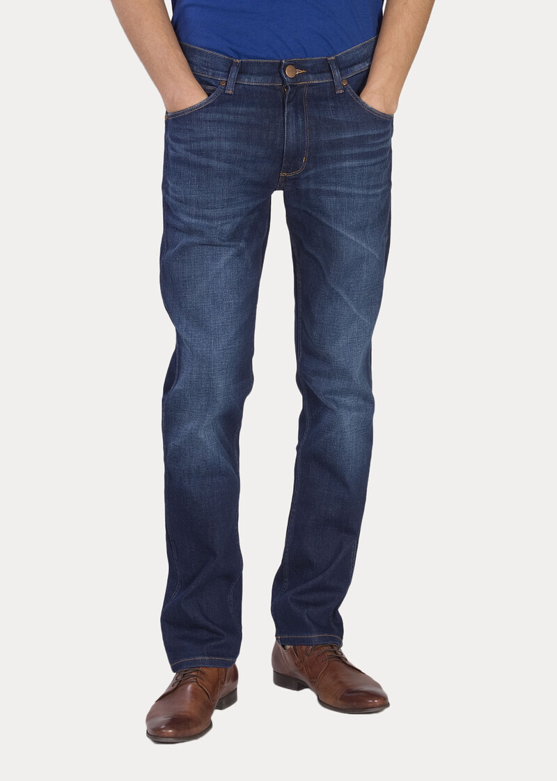 Meskie Spodnie Dzinsowe Wrangler Greensboro For Real - W15QCJ027
