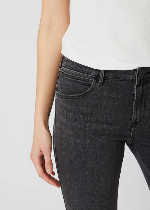 Damskie Spodnie Dzinsowe Wrangler Skinny Soft Nights - W28KZJ387