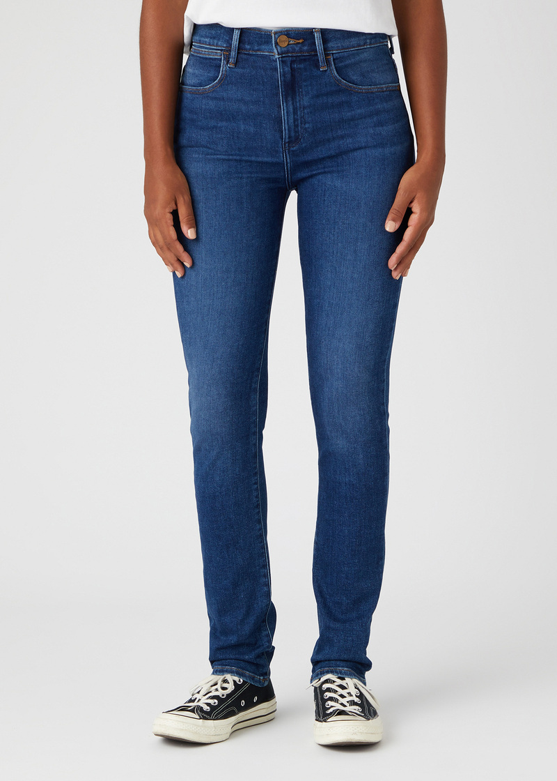 Damskie Spodnie Dinsowe Wrangler Slim Authentic Love - W26LZM23Z