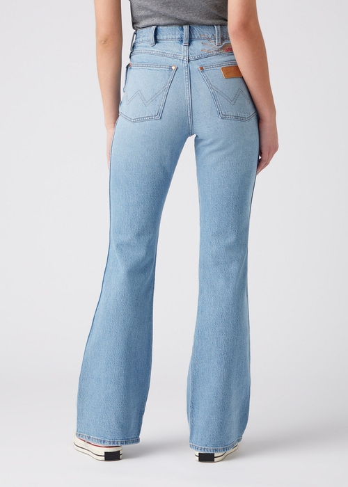 Damskie Spodnie Dzinsowe Wrangler Westward Sunrise - W2H33841A