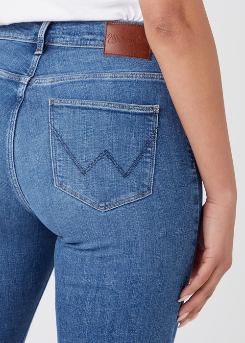 Wrangler High Skinny Jeans Grow Wild - W27HXN43R