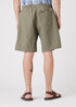 Meskie Szorty Materialowe Wrangler Bermuda Dusty Olive - W11DD965M