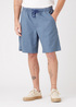 Meskie Szorty Materialowe Wrangler Bermuda Blue Mirage - W11DD9XOD