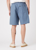 Meskie Szorty Materialowe Wrangler Bermuda Blue Mirage - W11DD9XOD