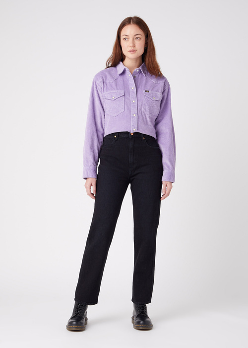 Damskie Spodnie Dzinsowe Wrangler Wild West Jeans Prudence - W2H241Z28