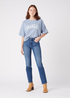 Damskie Spodnie Dzinsowe Wrangler Straight Airblue - W26RJX386