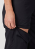 Damskie Spodnie Materialowe Wrangler Atg All Terrain Gear Packable Zipoff Pant Black - WA2NBM100