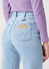 Damskie Spodnie Dzinsowe Wrangler Mom Jeans Hold Me - W24696P17