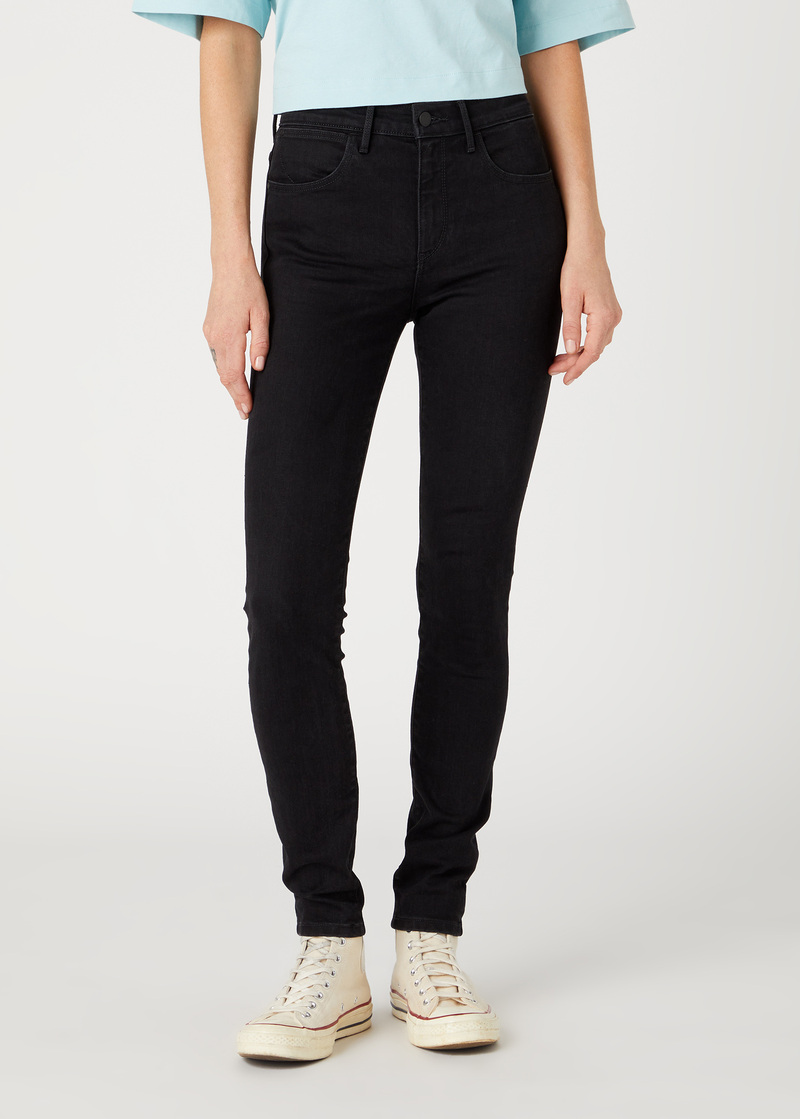 Damskie Spodnie Dzinsowe Wrangler High Skinny Arachne - W27HDF36T