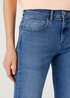 Damskie Spodnie Dzinsowe Wrangler Bootcut Raven - W28B4736Y