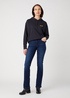 Damskie Spodnie Dzinsowe Wrangler Bootcut Night Shade - W28BCY462