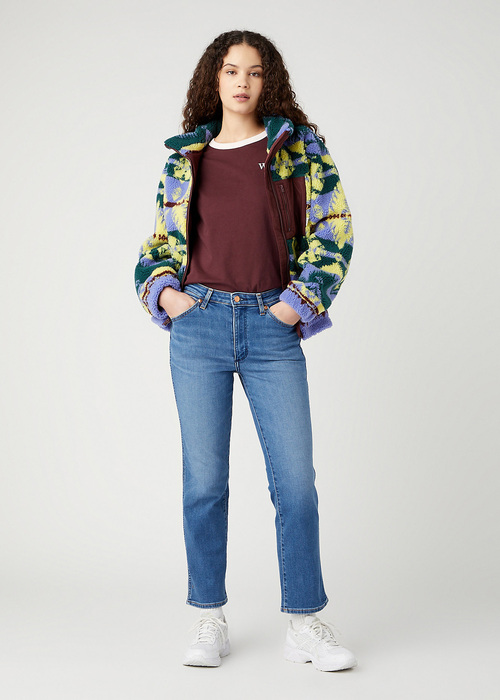 Damskie Spodnie Dzinsowe Wrangler Wild West Jeans Survivor - W2H2MQ47