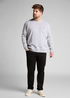Lee Crew Sweatshirt Grey Mele - L81ITJMP Lee Crew Sweatshirt Grey Mele - L81ITJMP