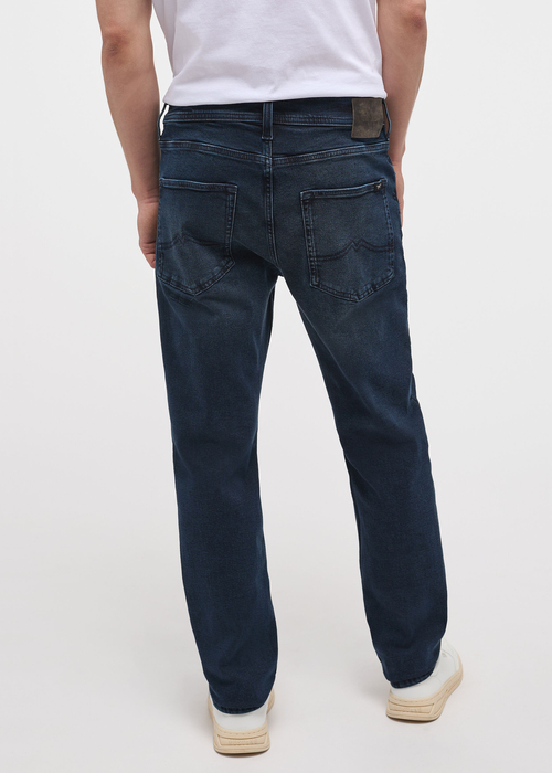 Meskie Spodnie Dzinsowe Mustang Jeans Orlando Slim Denim Blue - 1013321-5000-983