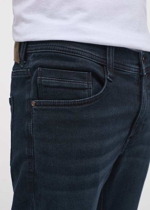 Meskie Spodnie Dzinsowe Mustang Jeans Oregon Slim Denim Blue983 - 1013710-5000-983