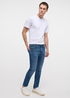Meskie Spodnie Dzinsowe Mustang Jeans Oregon Slim K Denim Blue - 1013712-5000-783