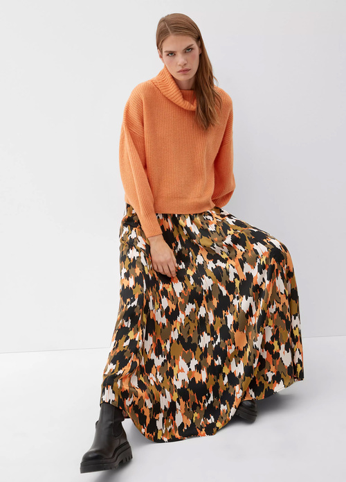 S Oliver Skirt Guacamole - 2120695.77A1