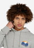 Wrangler Sunset Hoodie Mid Grey Mel - W6A8HYX37 Wrangler Sunset Hoodie Mid Grey Mel - W6A8HYX37