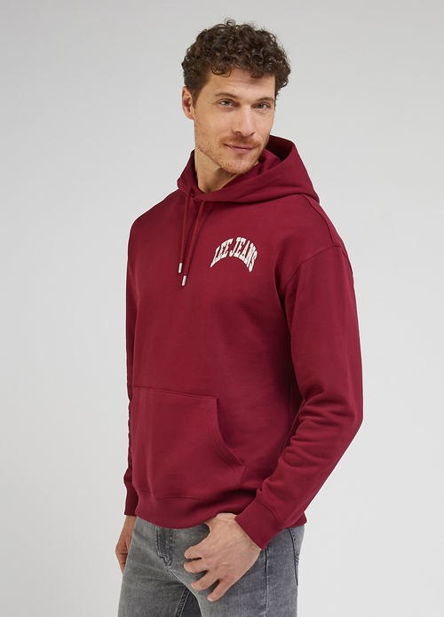 Lee Varsity Hoodie - Port LL80RFA84 112341673