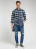 Lee Worker Shirt Black Check - LL31RS01
