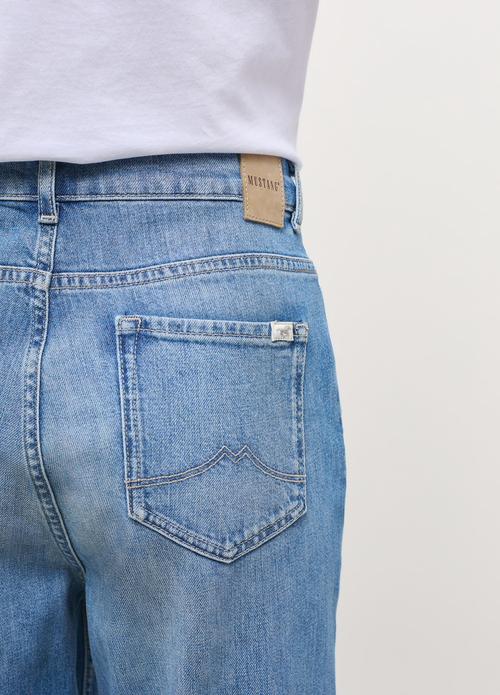 Damskie Spodnie Dzinsowe Mustang Jeans Style Charlotte Denim Blue - 1013598-5000-402