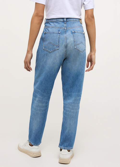 Damskie Spodnie Dzinsowe Mustang Jeans Style Charlotte Denim Blue - 1013598-5000-402