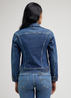 Damska Kurtka Dzinsowa Lee Rider Jacket Classic Indigo - LQ32HGD75