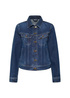 Damska Kurtka Dzinsowa Lee Rider Jacket Blue Nostalgia - LQ32HGD7