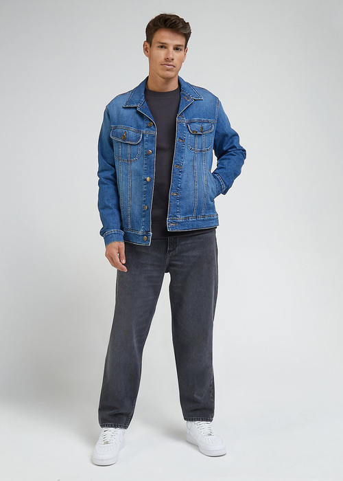 Meska Kurtka Dzinsowa Lee Rider Jacket Planet Waves - L89ZIAD17