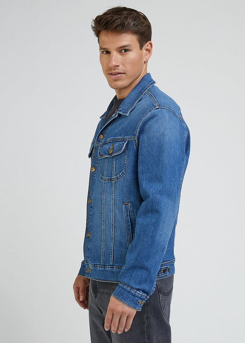 Meska Kurtka Dzinsowa Lee Rider Jacket Planet Waves - L89ZIAD17