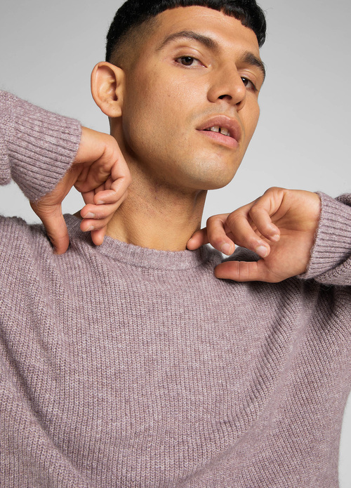 Mski Sweter Lee Seasonal Crew Purple Storm - L83ZDD70