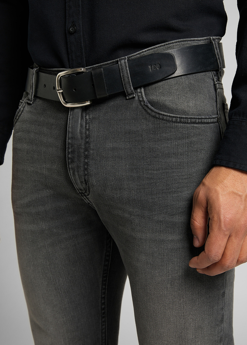 Pasek Meski Lee Belt Black - LF045001