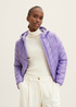 Tom Tailor Lightweight Jacket With A Hoodie Digital Purple - 1035807-31305