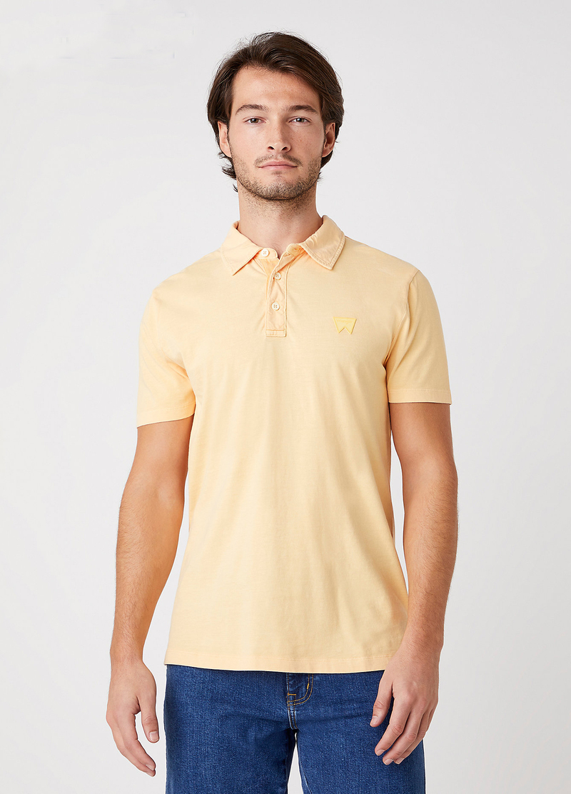 Meski T Shirt Wrangler Short Sleeve Gd Polo Lovely Mango - W7ANDBA11