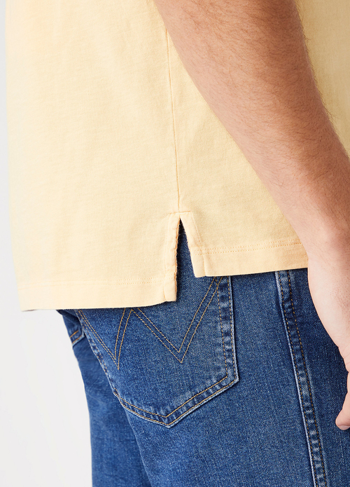 Meski T Shirt Wrangler Short Sleeve Gd Polo Lovely Mango - W7ANDBA11