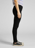 Damskie Spodnie Dzinsowe Lee Scarlett Black Rinse B - L526SH47