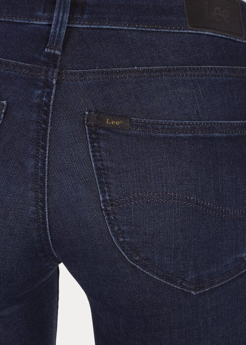 Damskie Spodnie Dinsowe Lee Scarlett Polished Indigo - L526RKKD