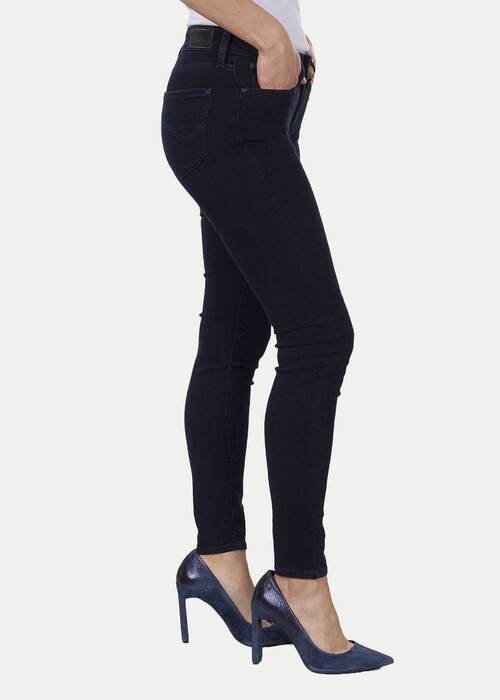 Damskie Spodnie Dzinsowe Lee Scarlett Midnight - L526FGKJ