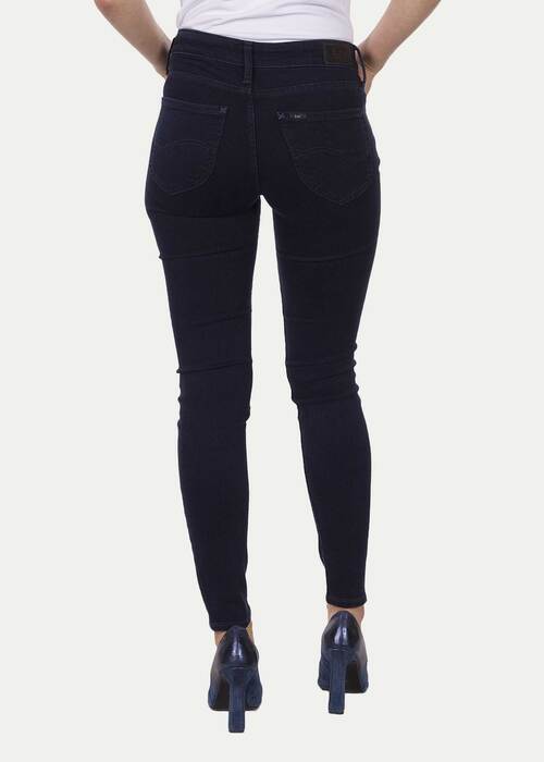 Damskie Spodnie Dzinsowe Lee Scarlett Midnight - L526FGKJ