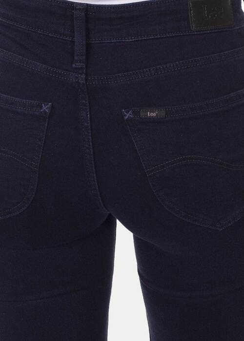 Damskie Spodnie Dzinsowe Lee Scarlett Midnight - L526FGKJ