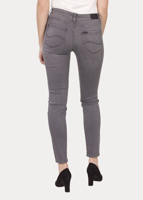 Damskie Spodnie Dinsowe Lee Scarlett Gunmetal - L526FPRG