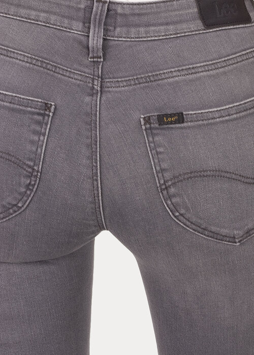 Damskie Spodnie Dinsowe Lee Scarlett Gunmetal - L526FPRG